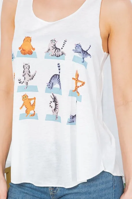 Adorable Pet Yoga Posing Tank (2 Styles)