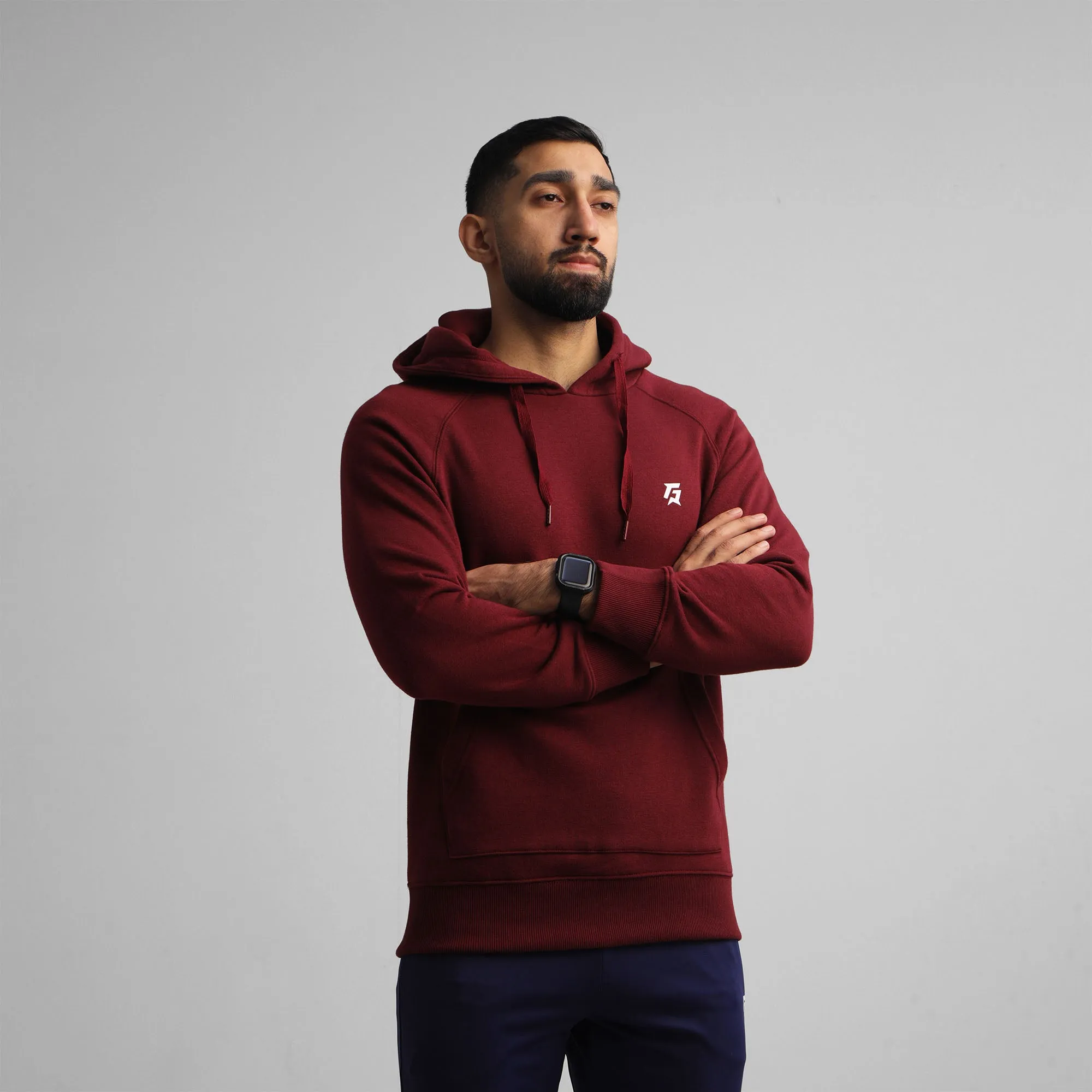 Armour Classic Hoodie (Maroon)