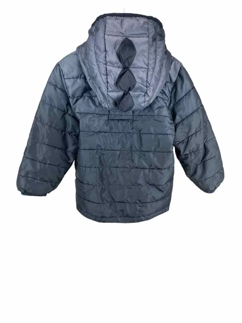 Baby Gap Girls'/Boys' Lightweight Primaloft Puffer Dark Grey/Black Size 3