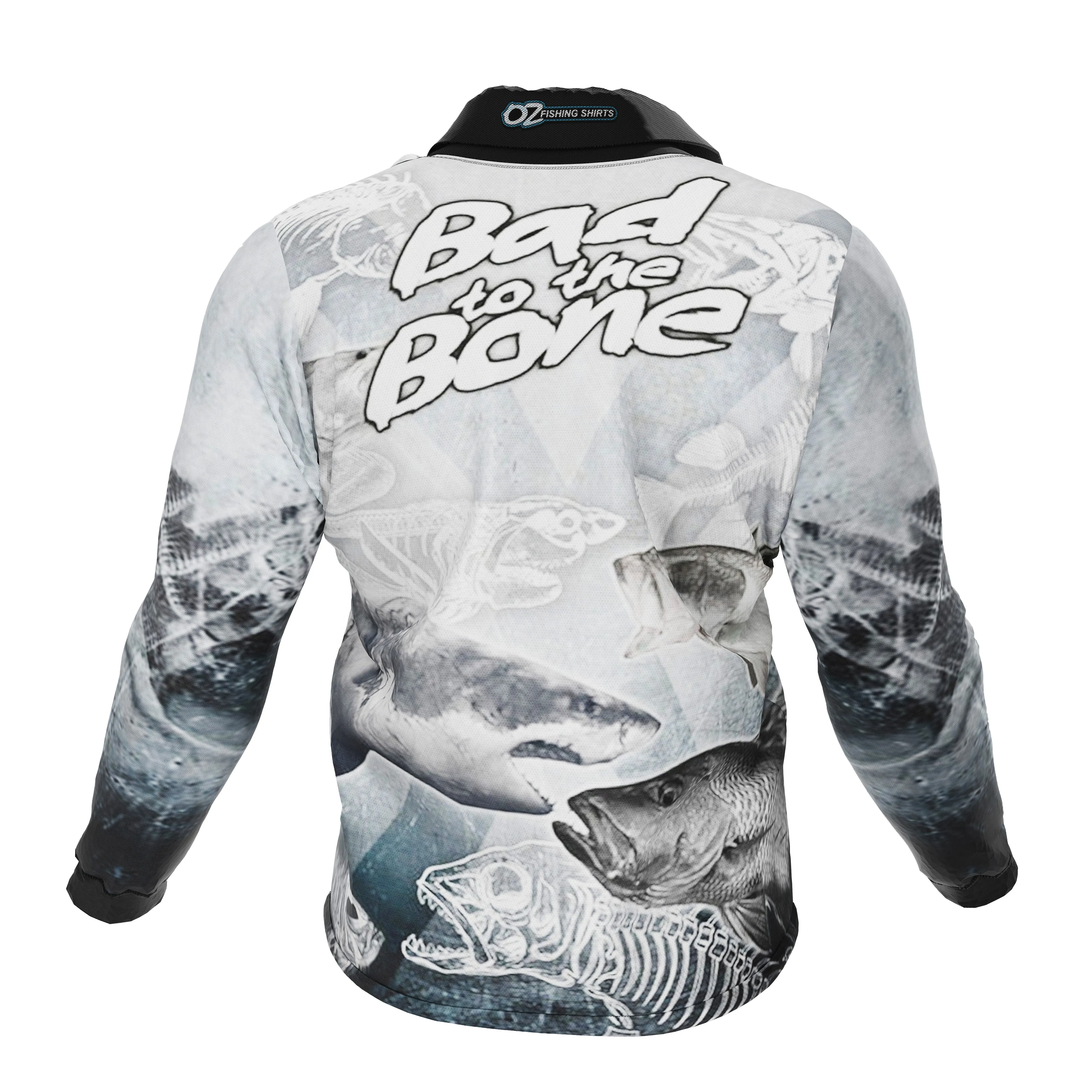 Bad To The Bone Fishing Shirt - Quick Dry & UV Rated