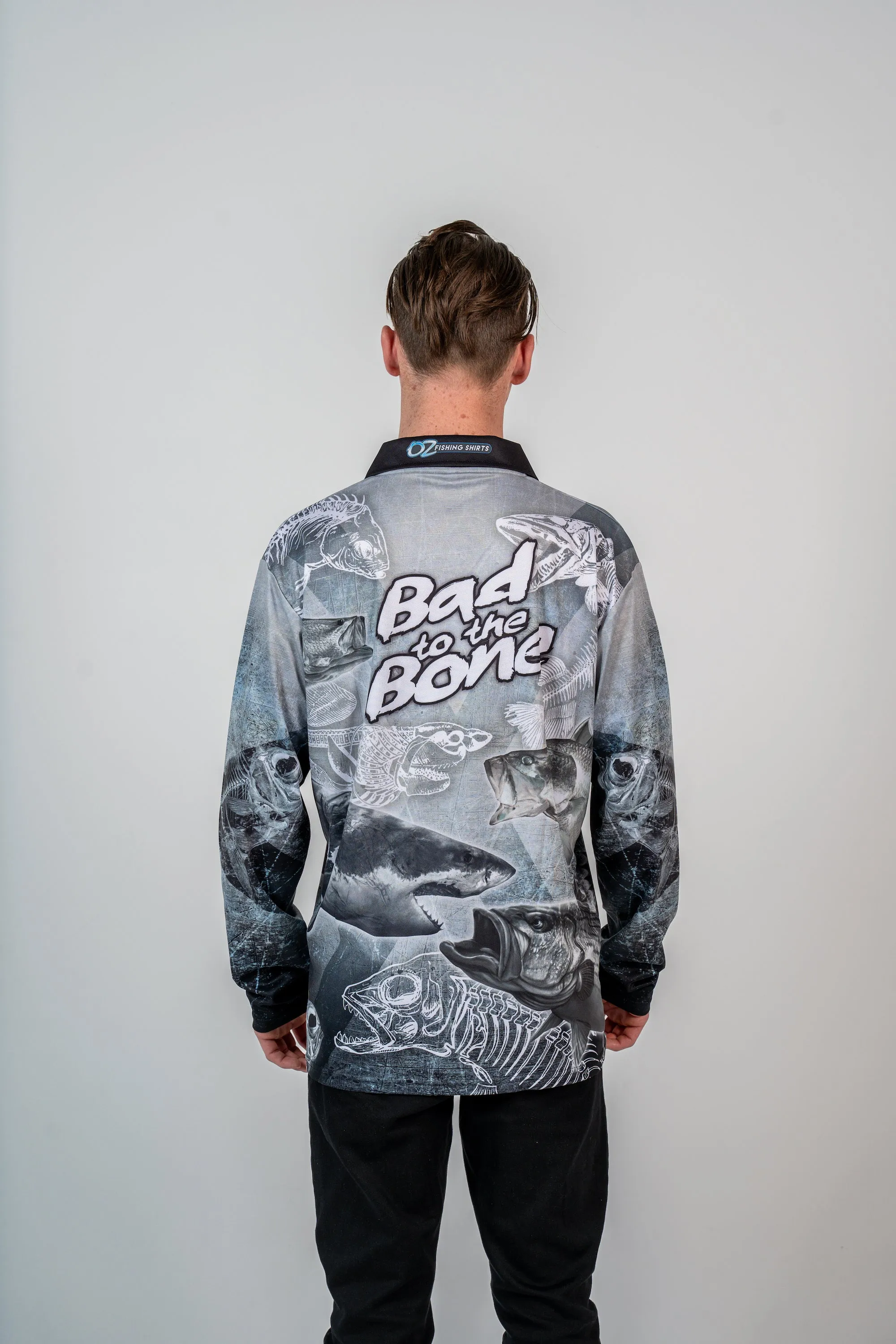 Bad To The Bone Fishing Shirt - Quick Dry & UV Rated