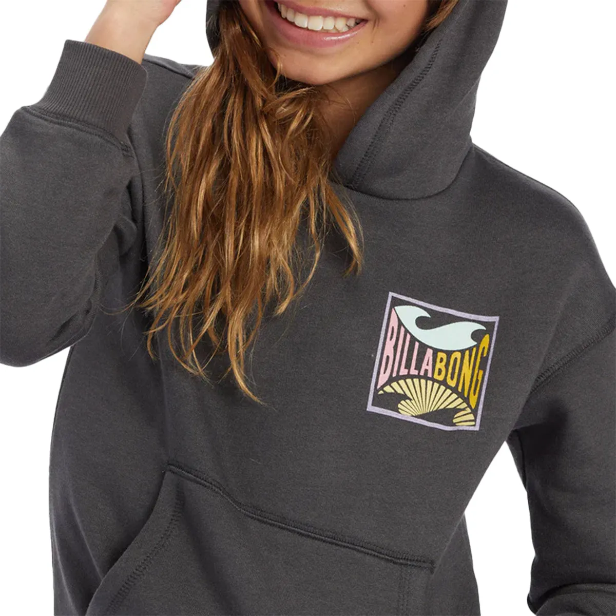 Billabong Youth Throwback Waves Pullover Hoodie