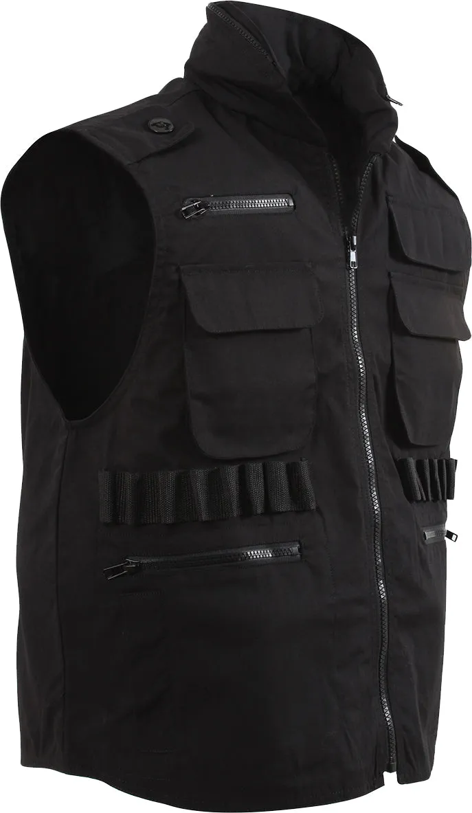 Black - Tactical Outdoor Military Ranger Vest