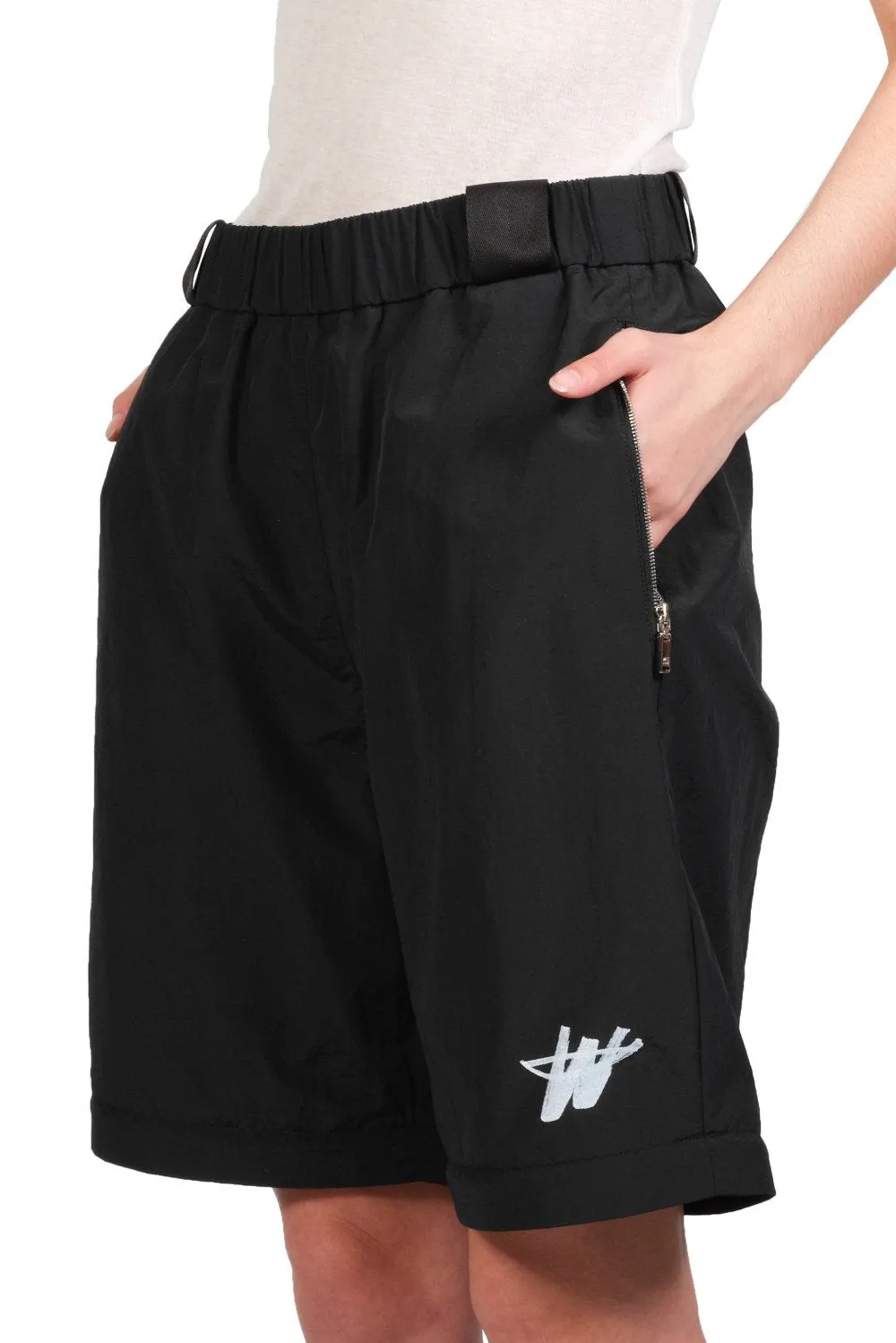 Black 'WD' Logo Tracksuit Trousers