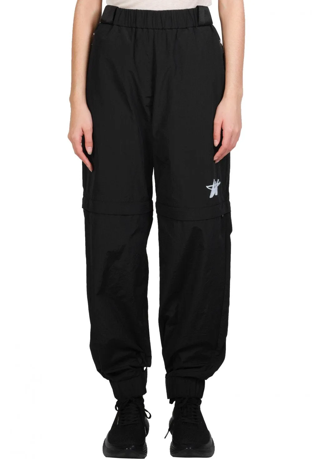 Black 'WD' Logo Tracksuit Trousers