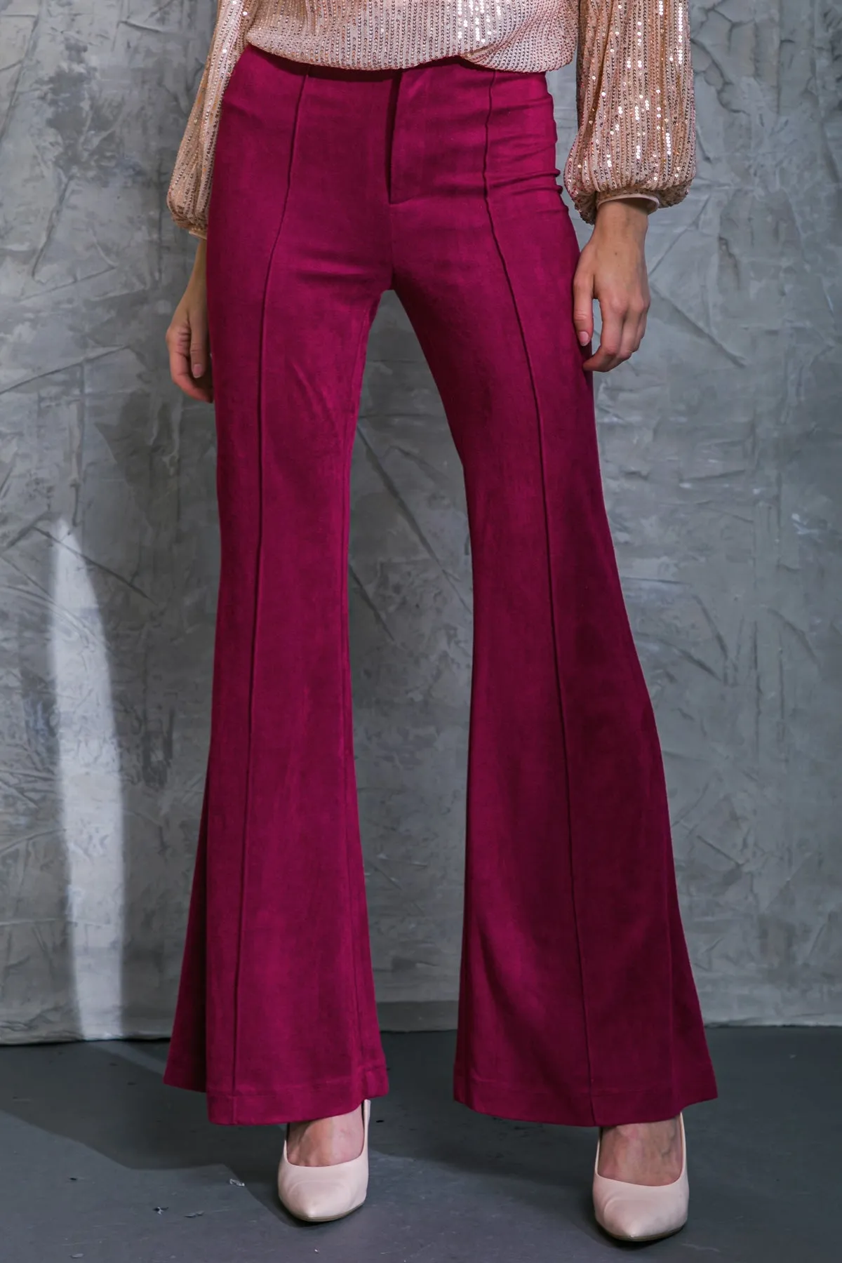 BREEZY BEAUTY SUEDE PANTS