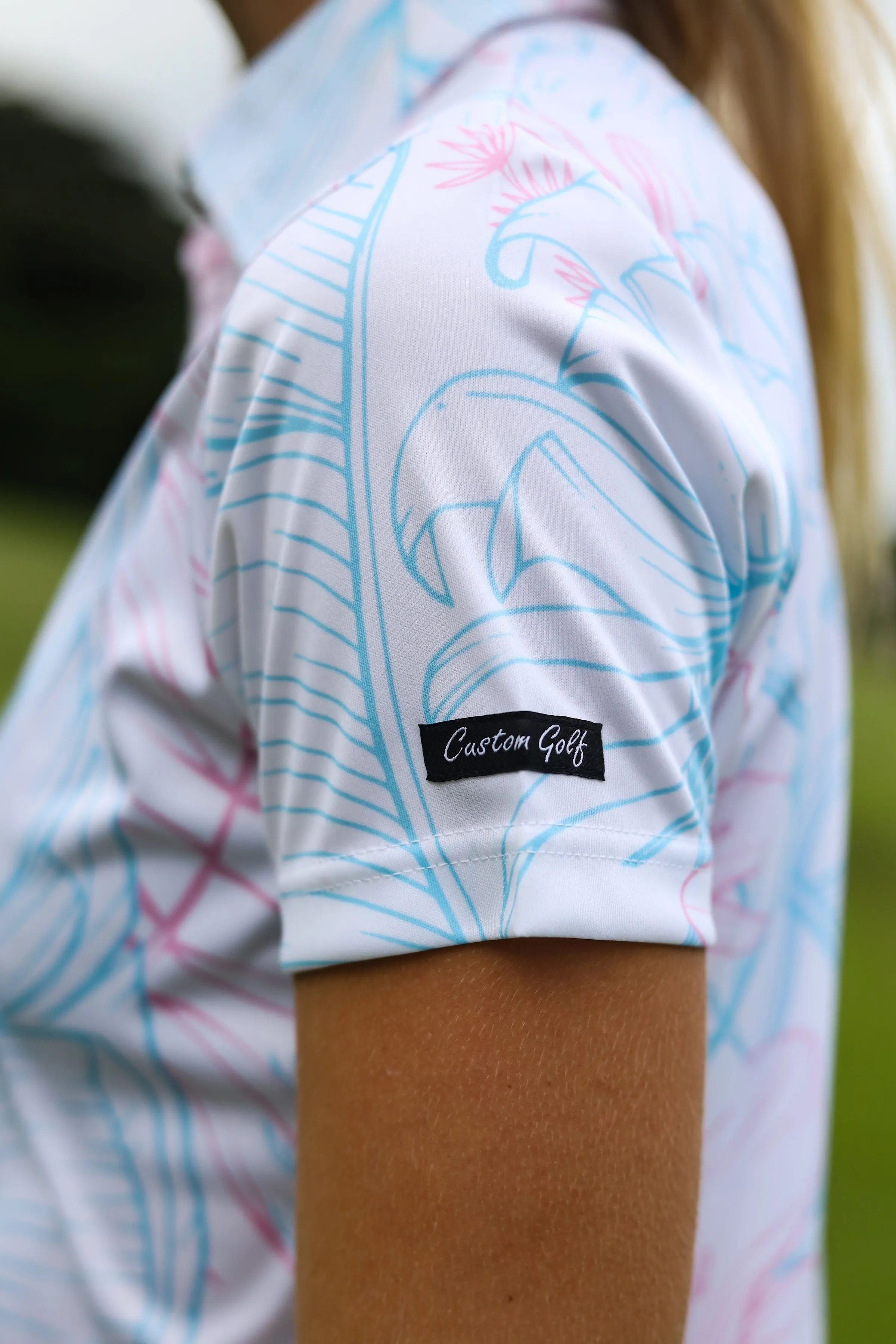 CA Ladies Funky Golf Shirt | Autumn Lily