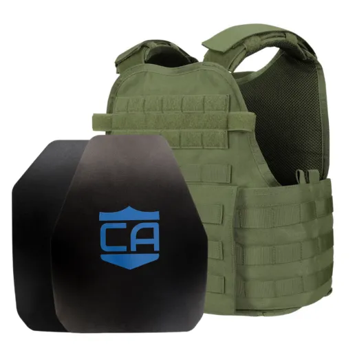 Caliber Armor AR550 Level III  Body Armor and Condor MOPC Package