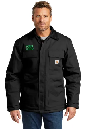 Carhartt Duck Traditional Customized Coats, Black