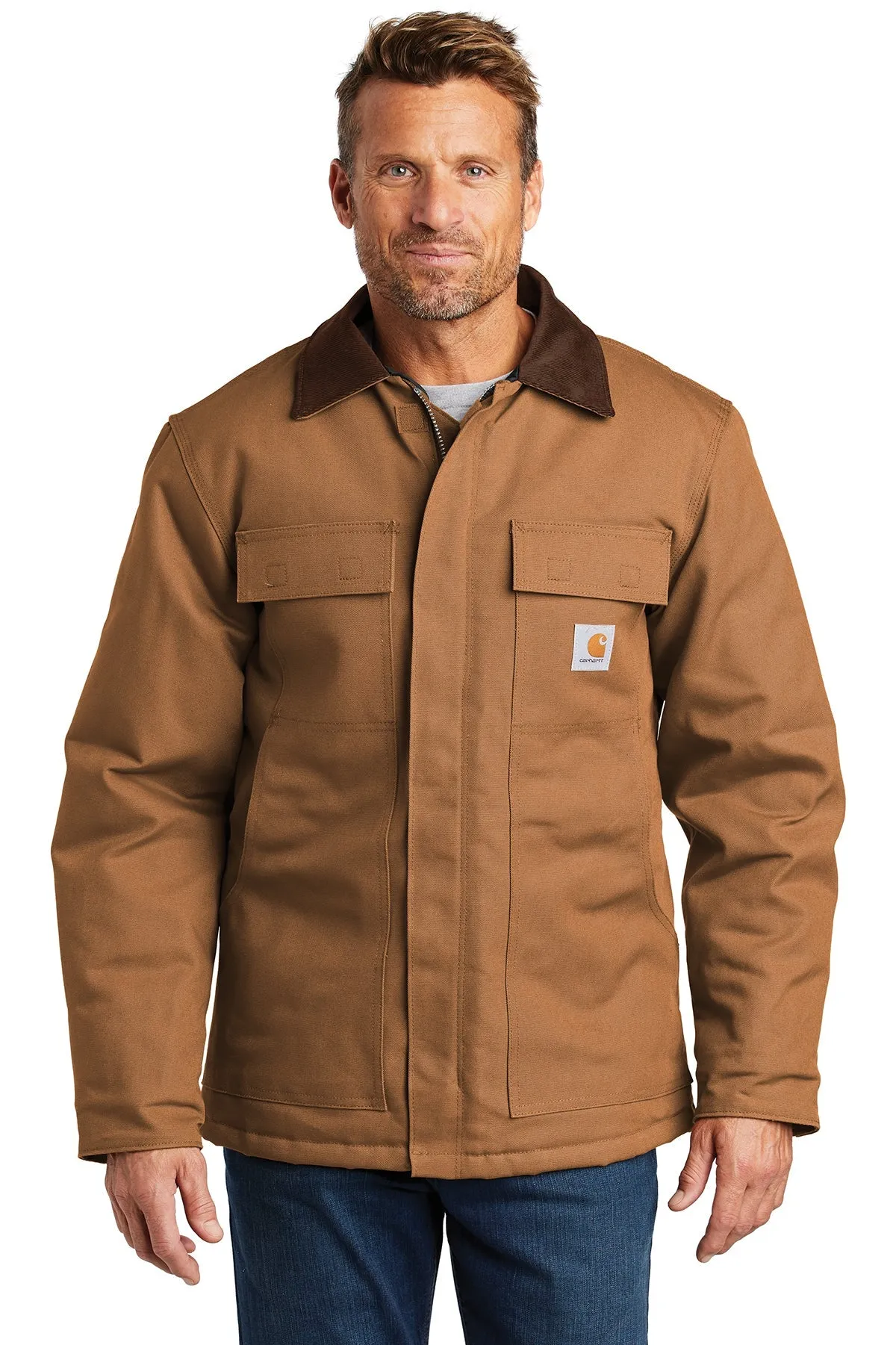 Carhartt Duck Traditional Customized Coats, Carhartt Brown