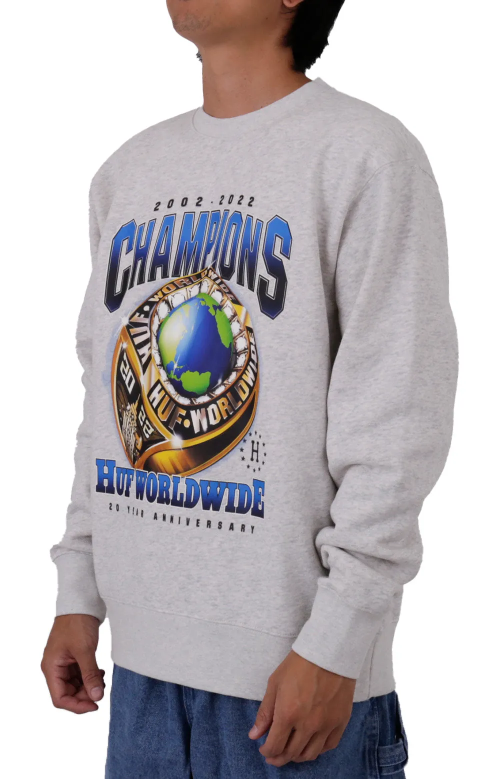 Champions Crewneck - Athletic Heather