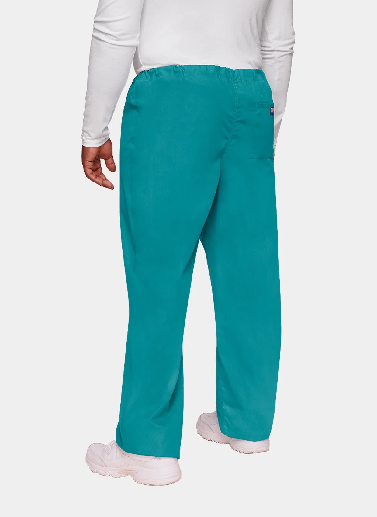 Cherokee Unisex Drawstring Scrub Trousers - Teal