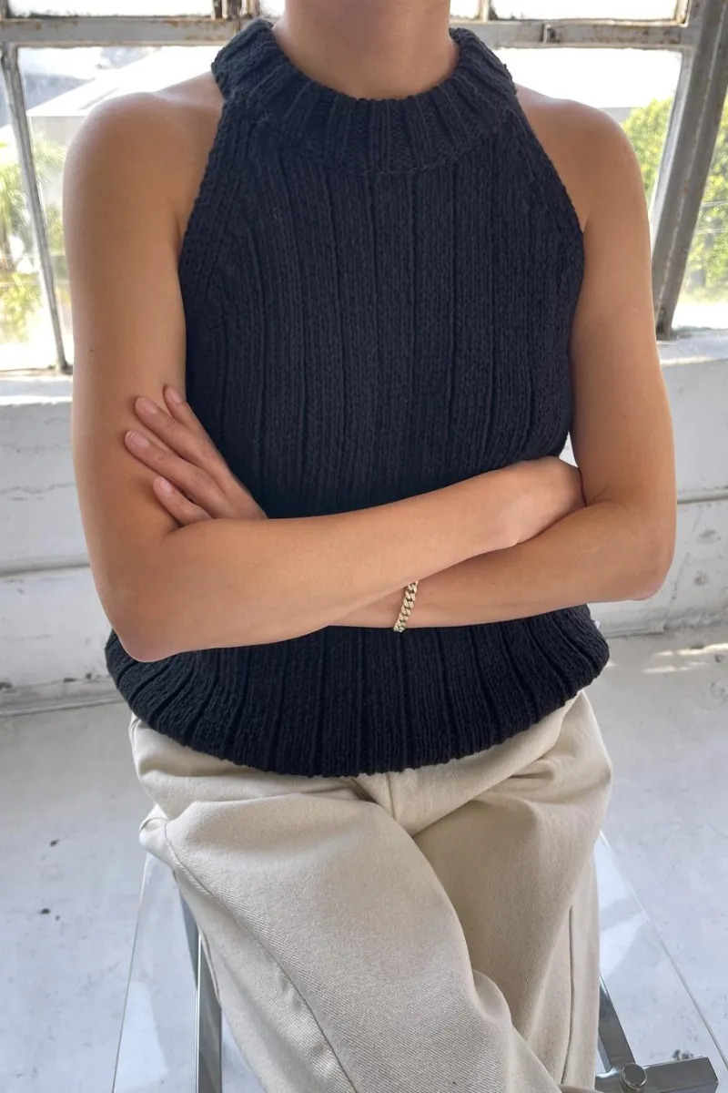 Claire Cotton Sweater Tank