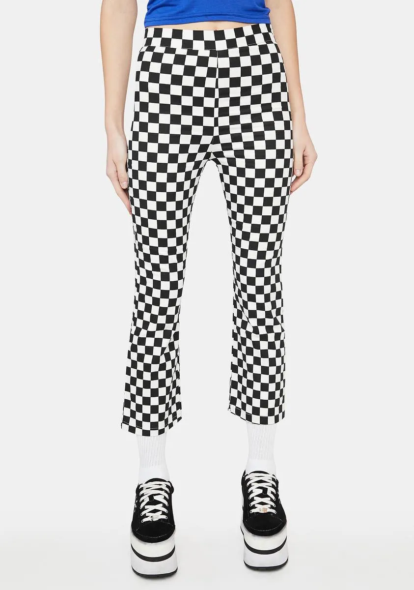 Clash Chic Flare Pants