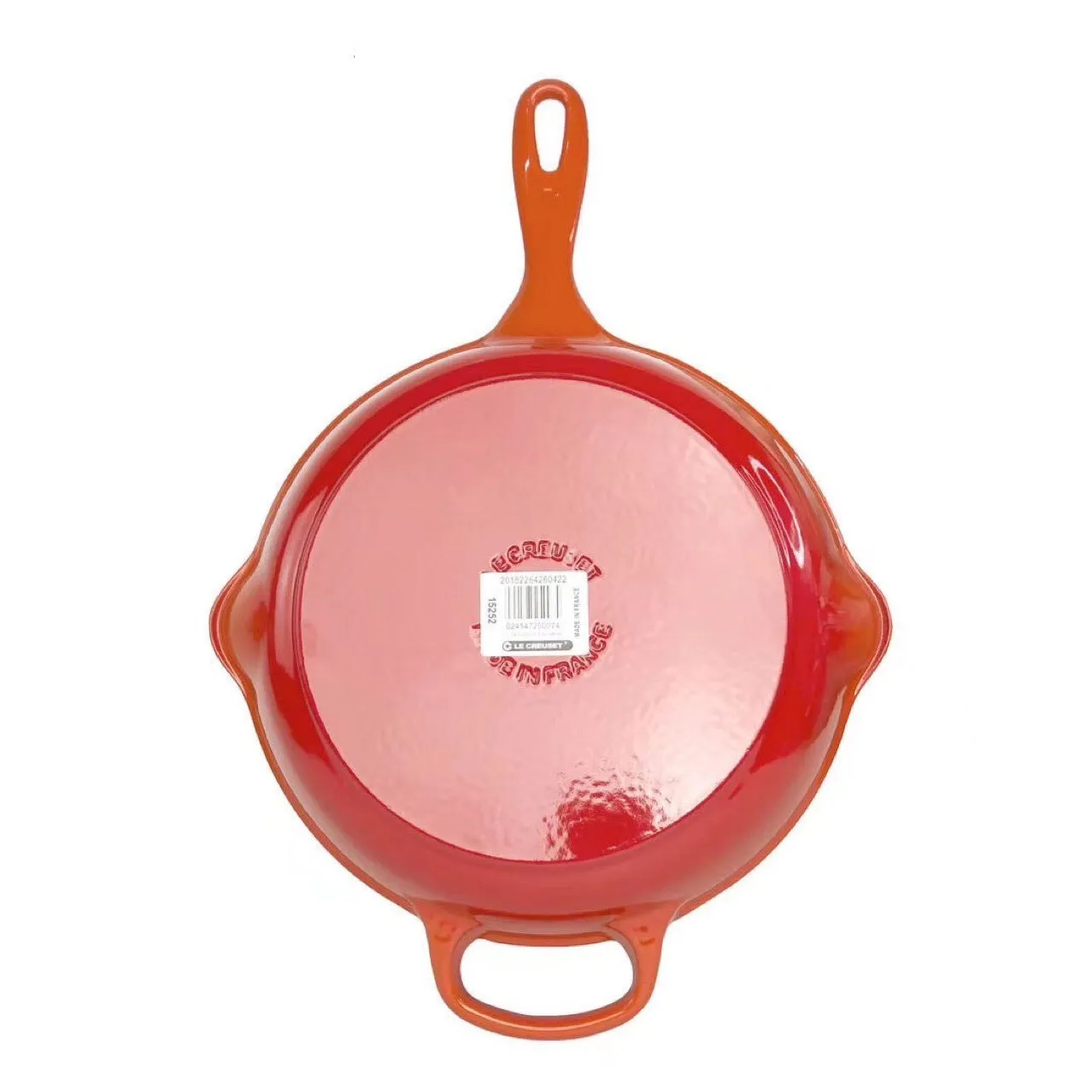 Color Cast Iron Enamel Frying Pan