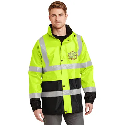 CornerStone Safety Hi-Vis Parka Jacket, ANSI 107 Class 3