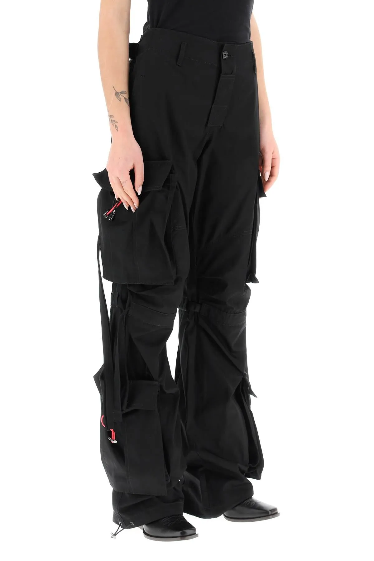 Darkpark 'lilly' gabardine cargo pants