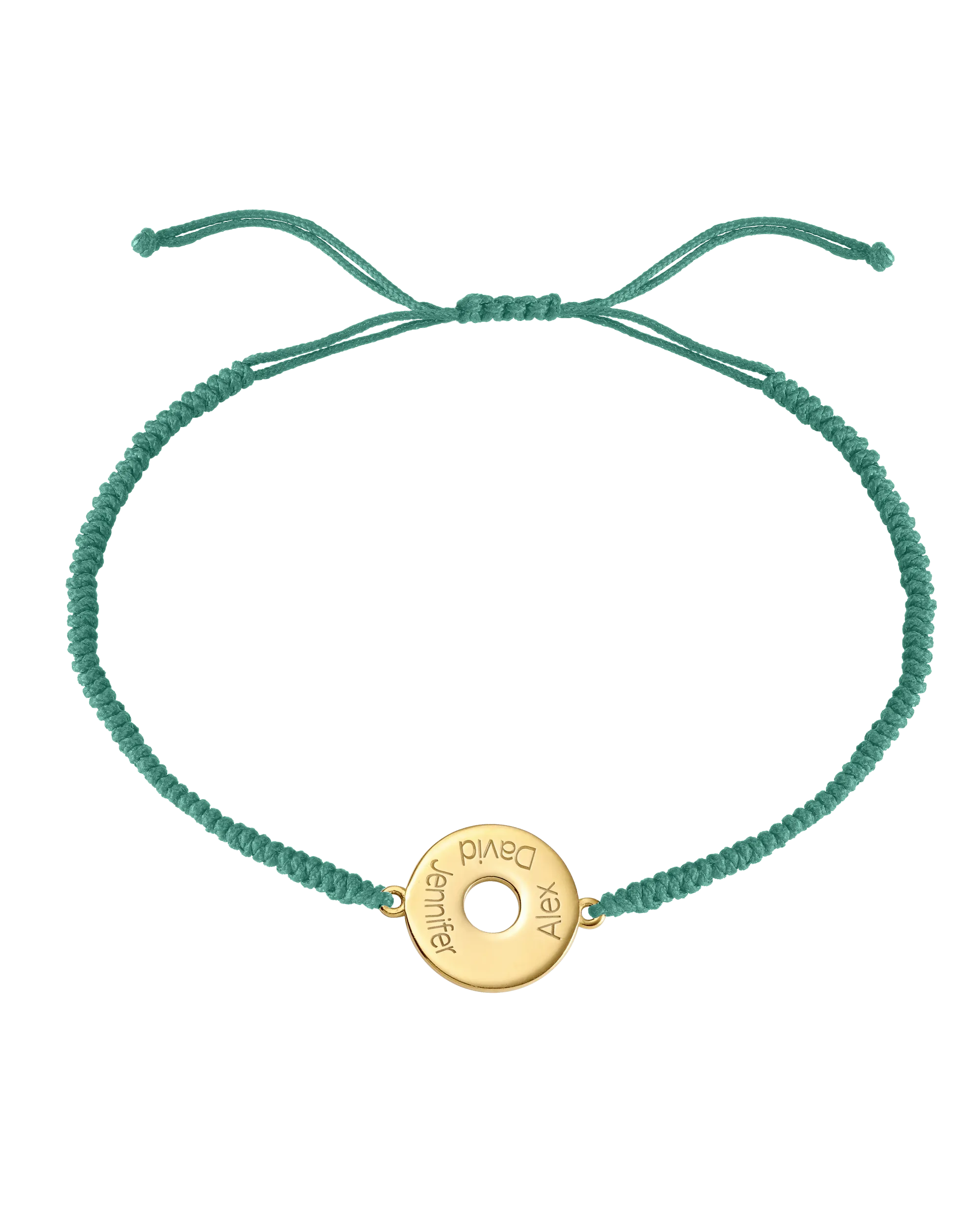 Donut Cord Bracelet - 18K Gold Vermeil