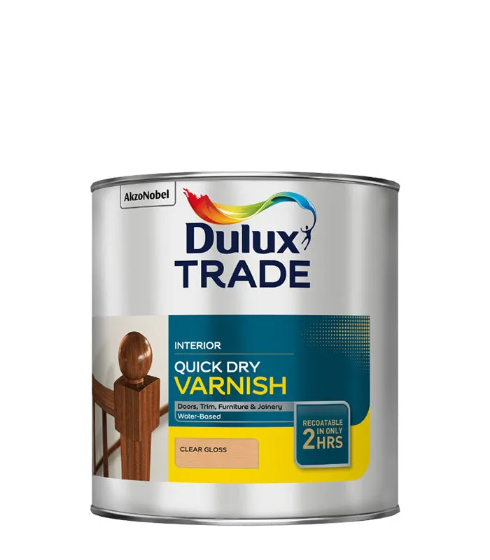 Dulux Trade Interior Quick Dry Varnish