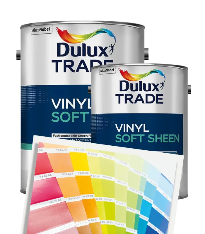 Dulux Trade Vinyl Soft Sheen - Tinted Colour Match