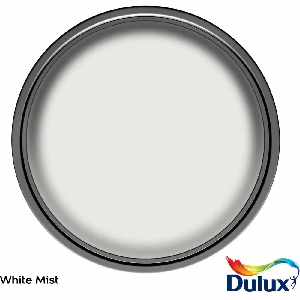 Dulux Walls & Ceilings White Mist Matt Emulsion Paint 2.5L