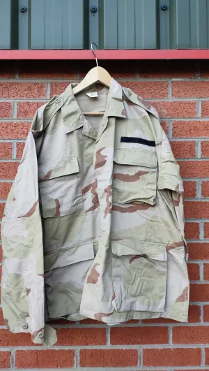 Dutch Army Tri Col Desert Field Jacket BDU