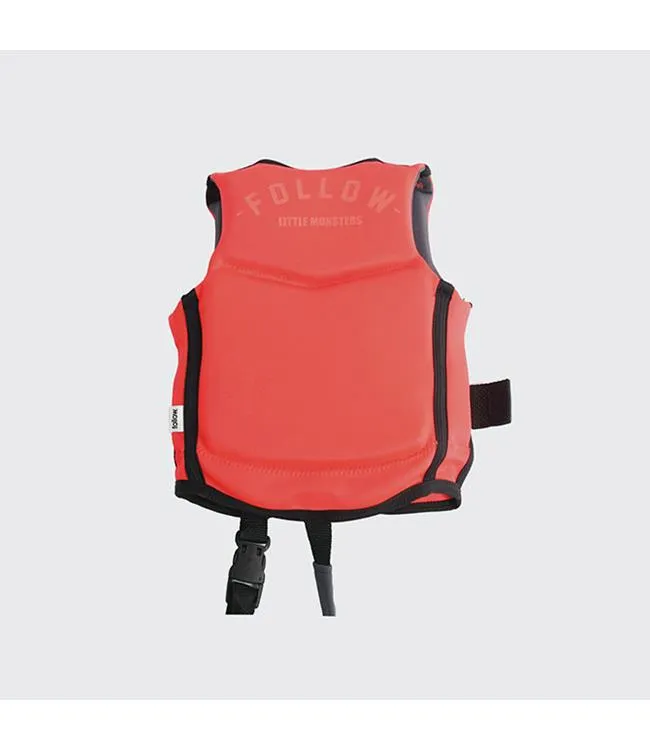 Follow Monster Infant Life Vest (2023) - Fluro Red