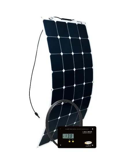 Go Power GP-Flex-30 30 Watt Solar Kit w. 10A Digital Controller