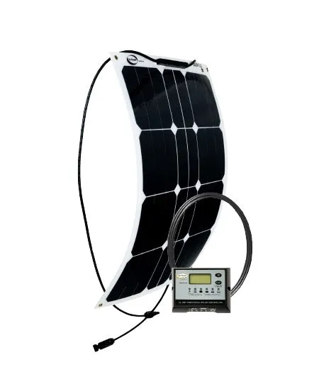 Go Power GP-Flex-30 30 Watt Solar Kit w. 10A Digital Controller