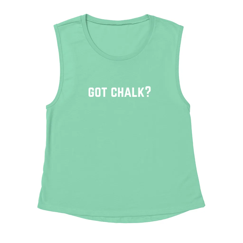 Got Chalk? Muscle Tank Tops