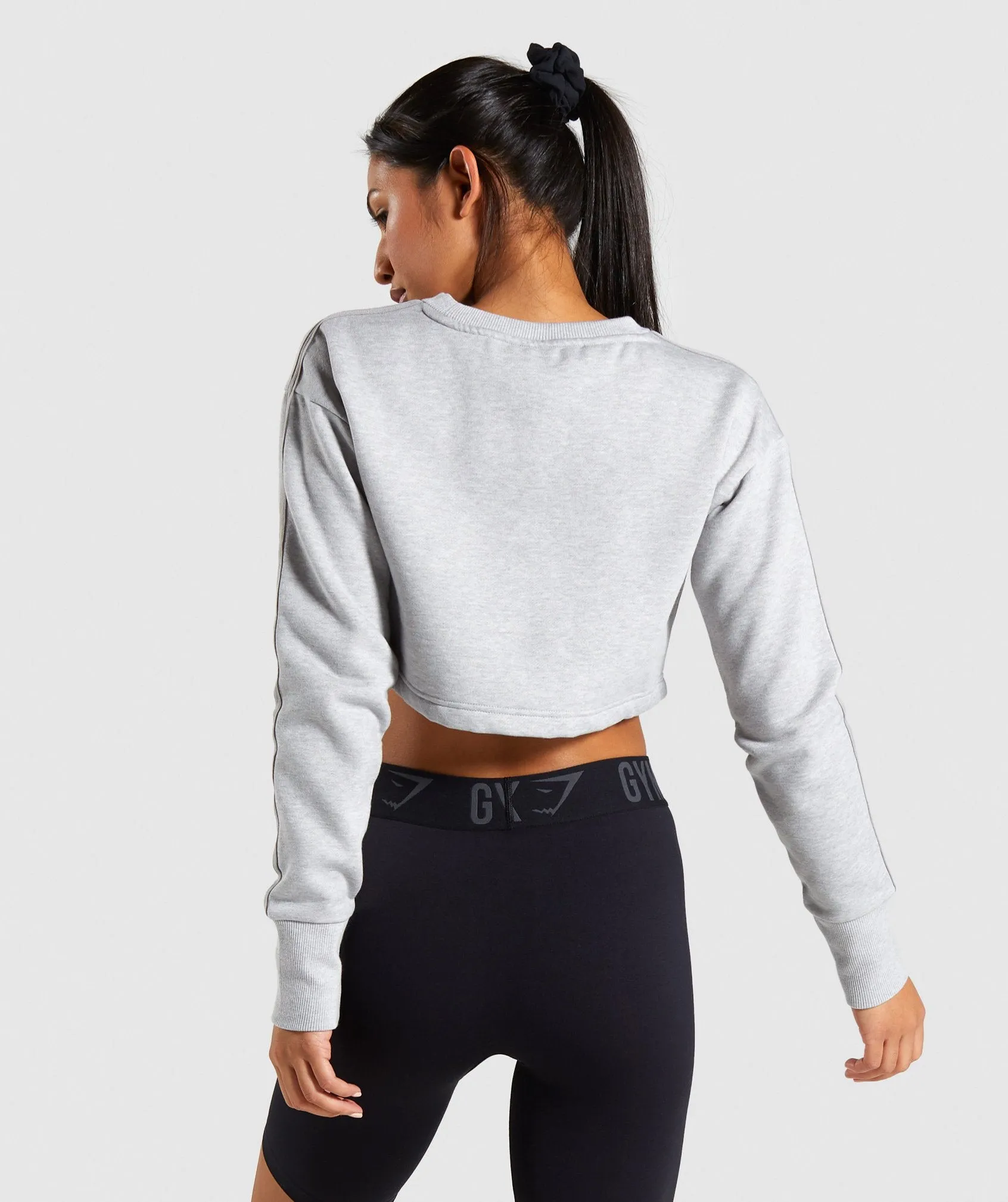 Gymshark Legacy Fitness Sweater - Light Grey Marl