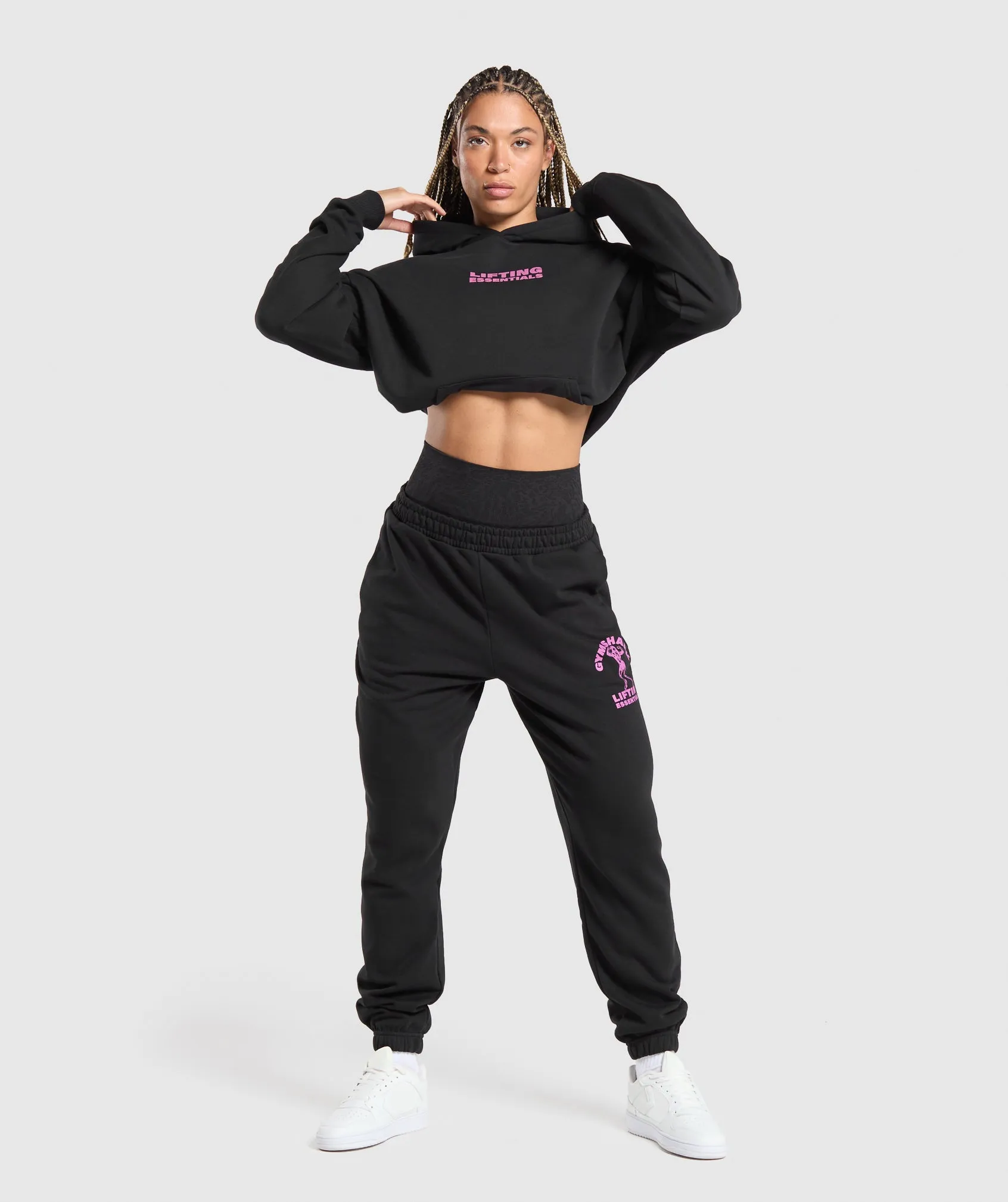 Gymshark Strong Women Oversized Hoodie - Black