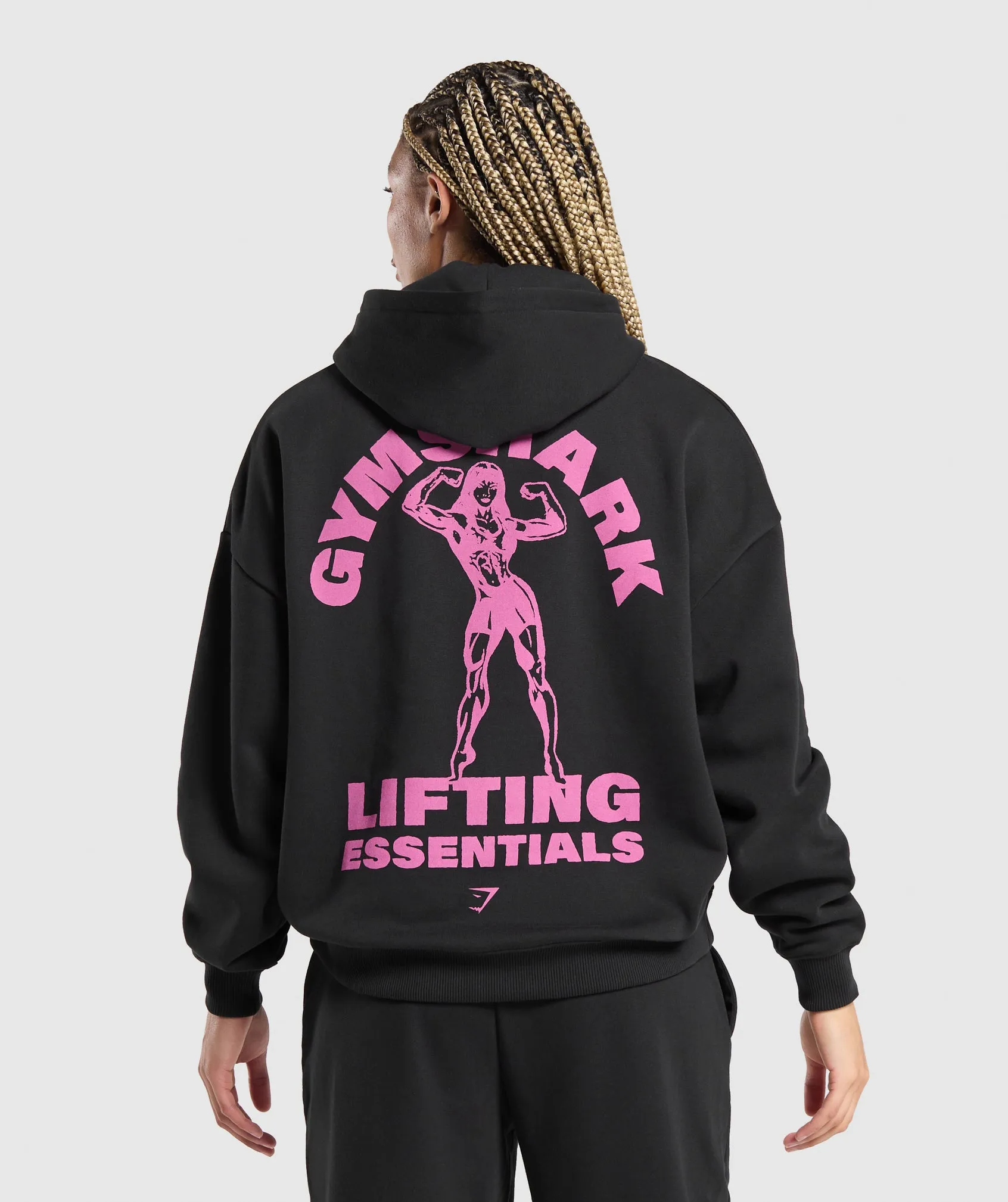 Gymshark Strong Women Oversized Hoodie - Black