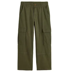 H&M Cotton Cargo trousers, green