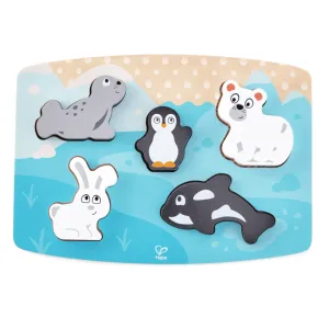 Hape Polar Animal Tactile Puzzle