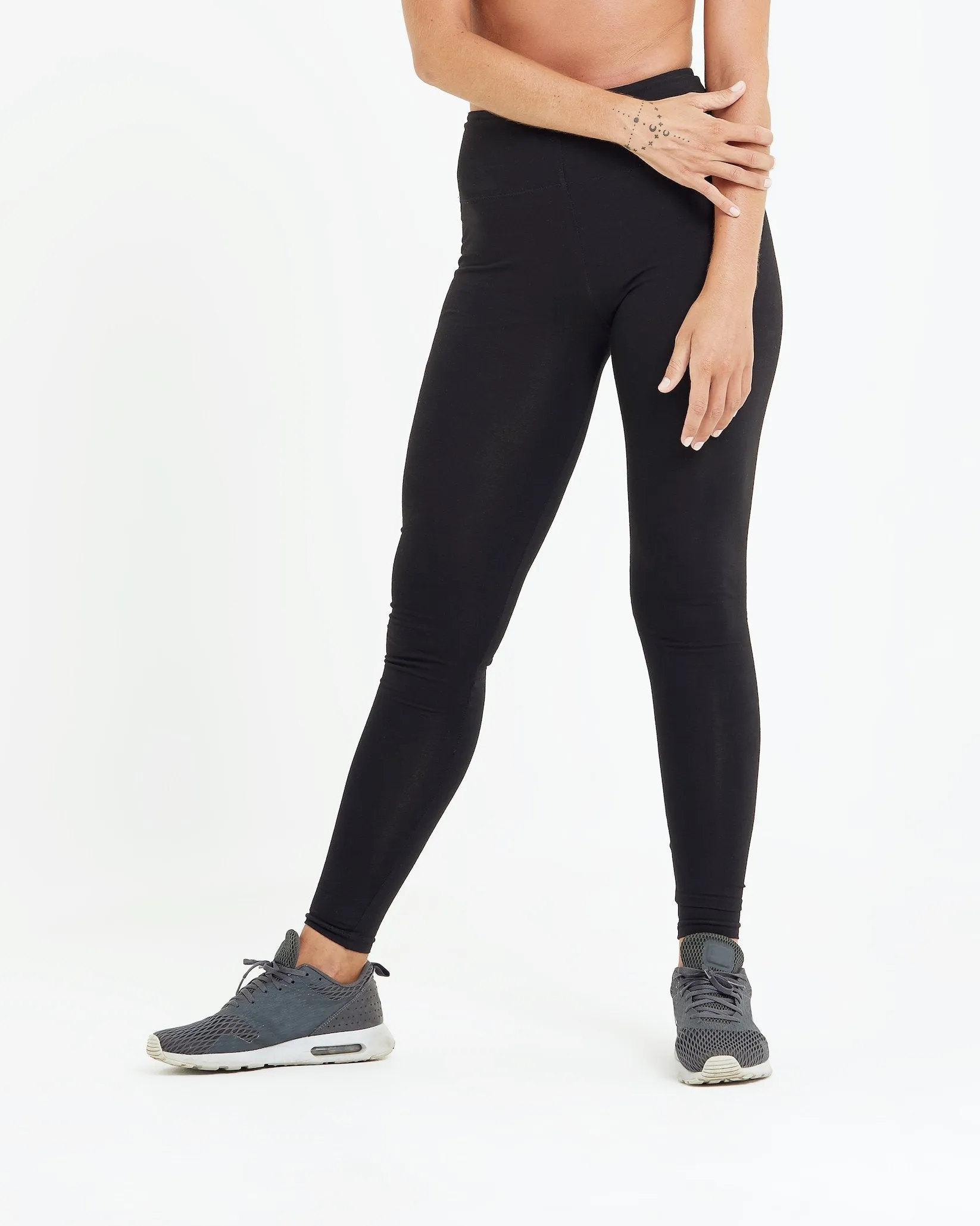 High Waisted Legging 7/8 | Black