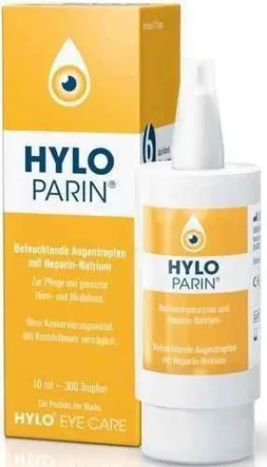 Hylo-Parin drops 10ml, itchy eyes