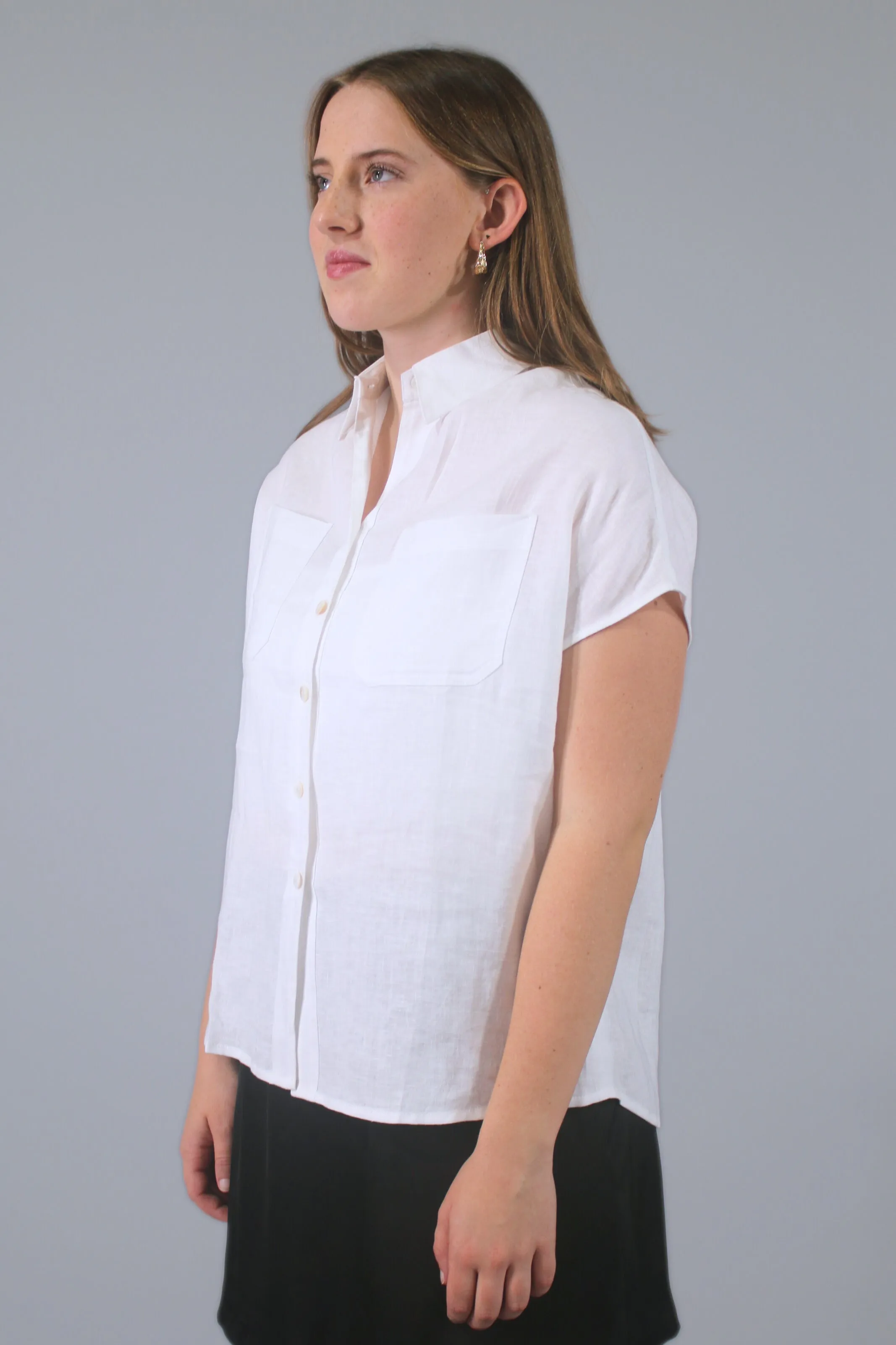 Jenny 100% Linen Top