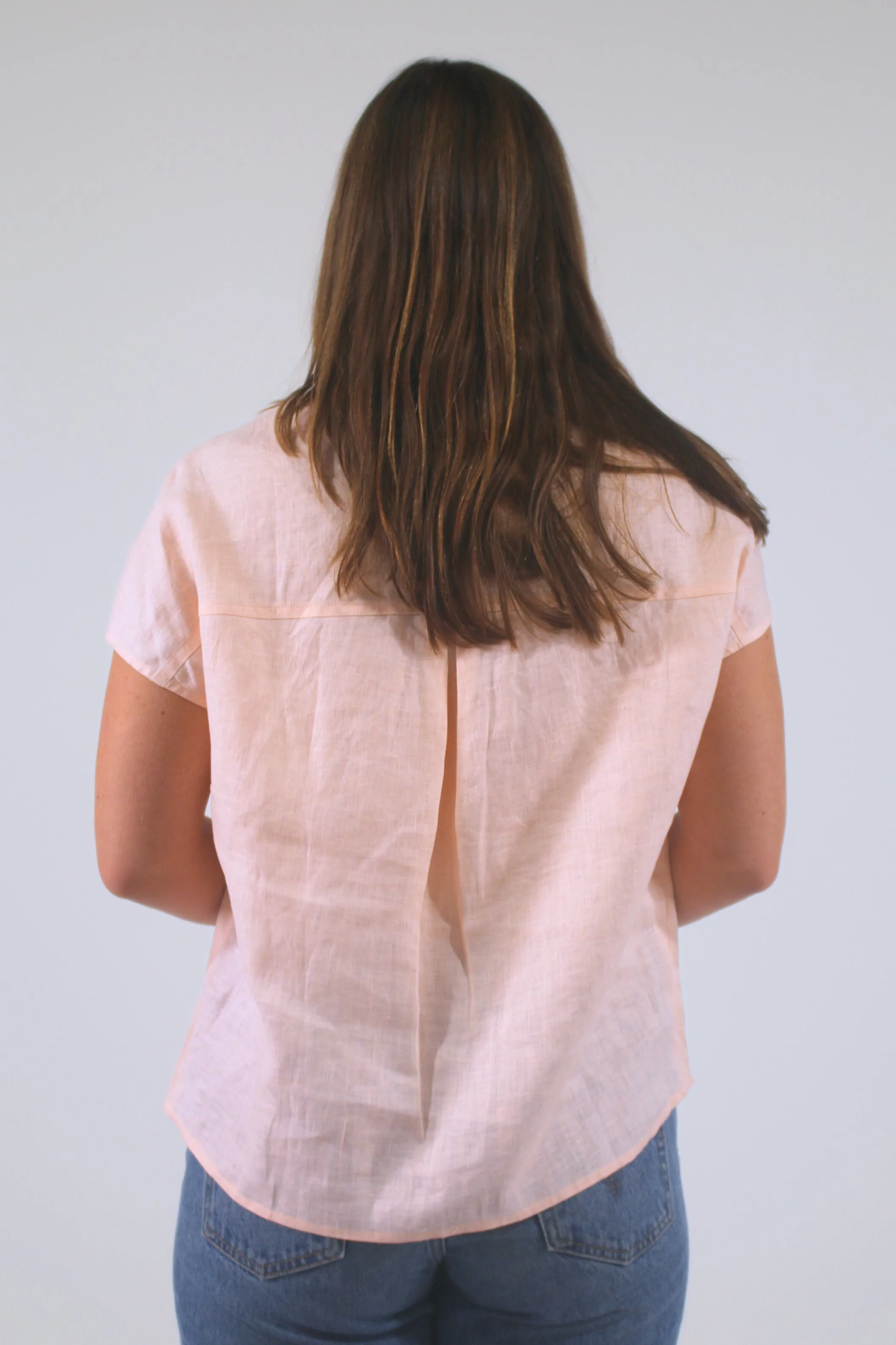 Jenny 100% Linen Top