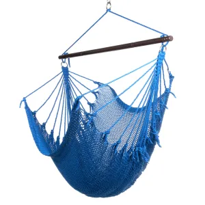 Jumbo Caribbean Hammock Chair - Dark Blue