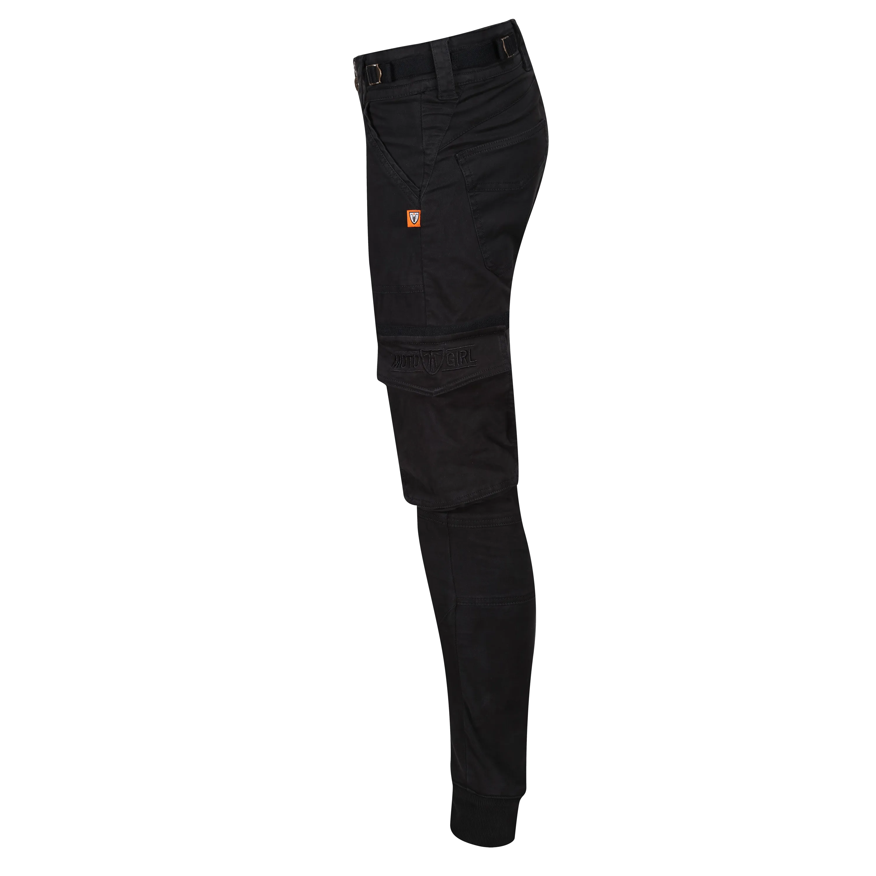 Lara Cargo Black Trousers