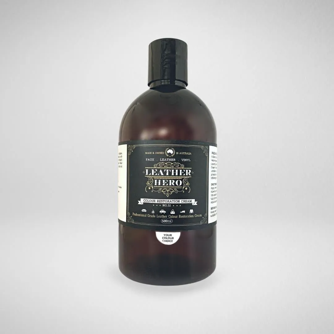 Leather Colour Cream - Aniline Forest