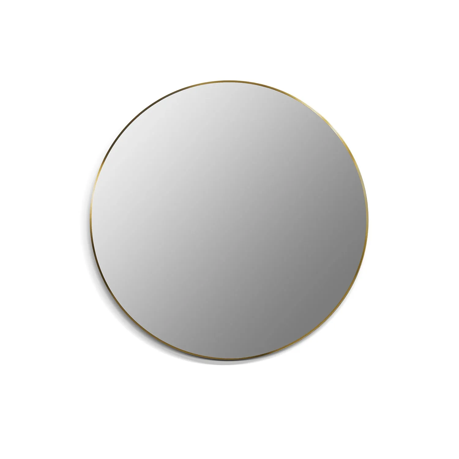 Liceo 42" Circle Bathroom Vanity Aluminum Framed Wall Mirror