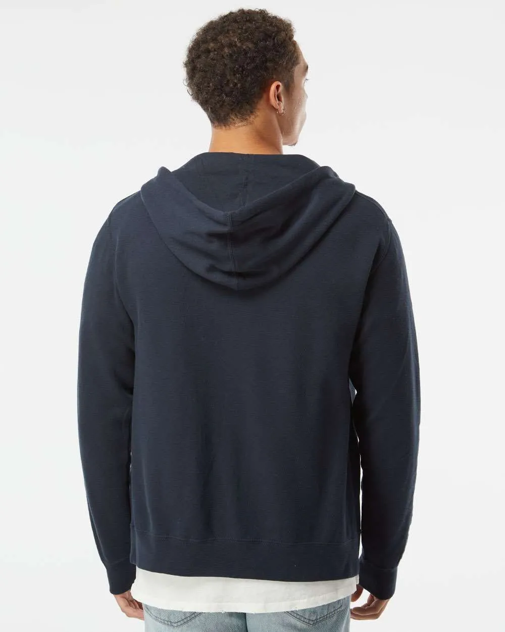 Lightweight Zip Hooded Sweatshirt