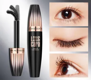 Makeup Eyelash Mascara Eye Lashes Makeup 4D Silk Fiber Lash Mascara New Long Curling Black Waterproof Fiber Mascara