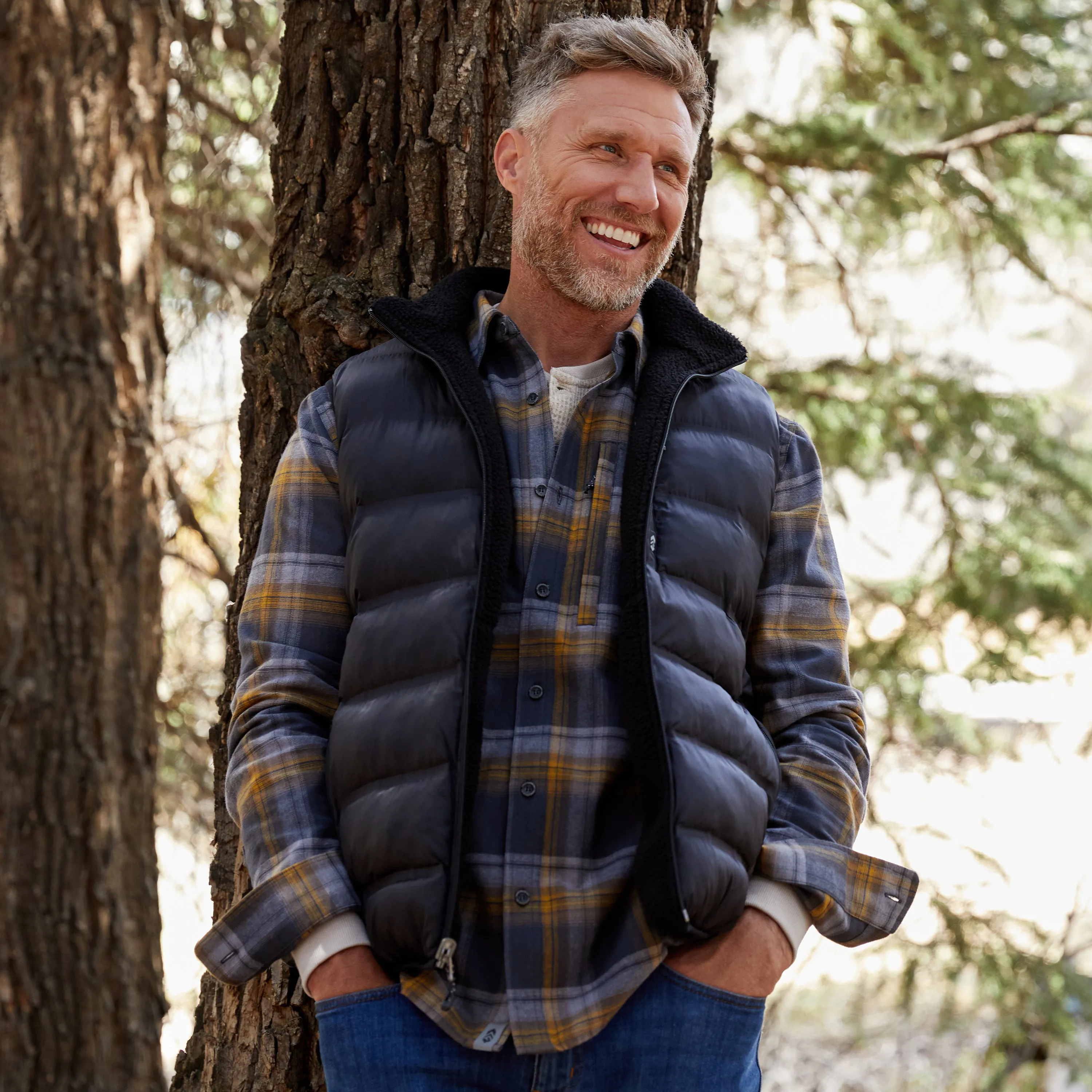 Men's Pine Creek Quilted Reversible Vest