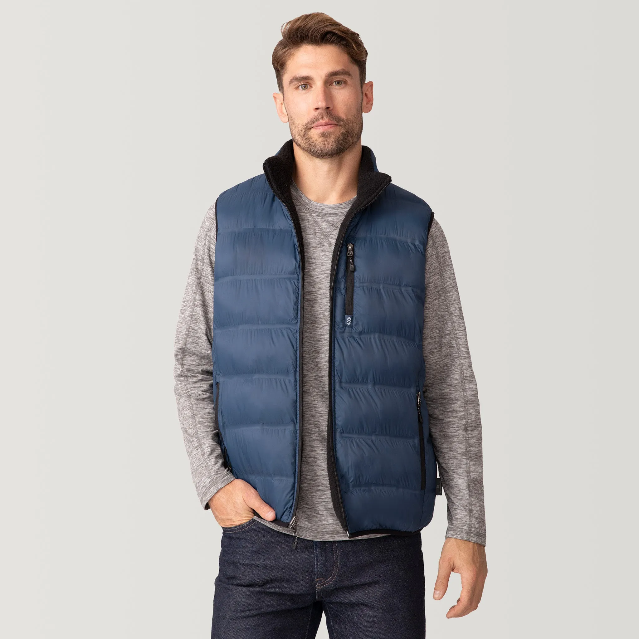 Men's Pine Creek Quilted Reversible Vest