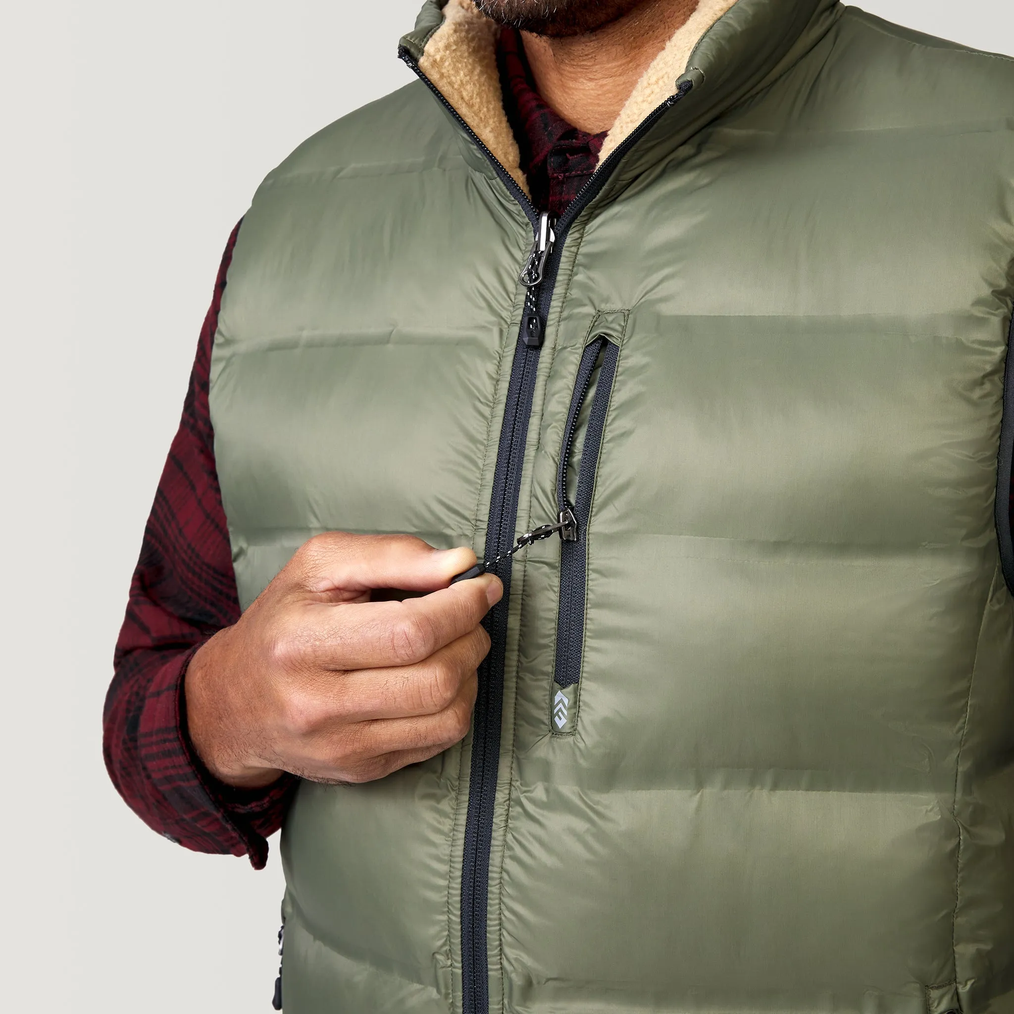 Men's Pine Creek Quilted Reversible Vest