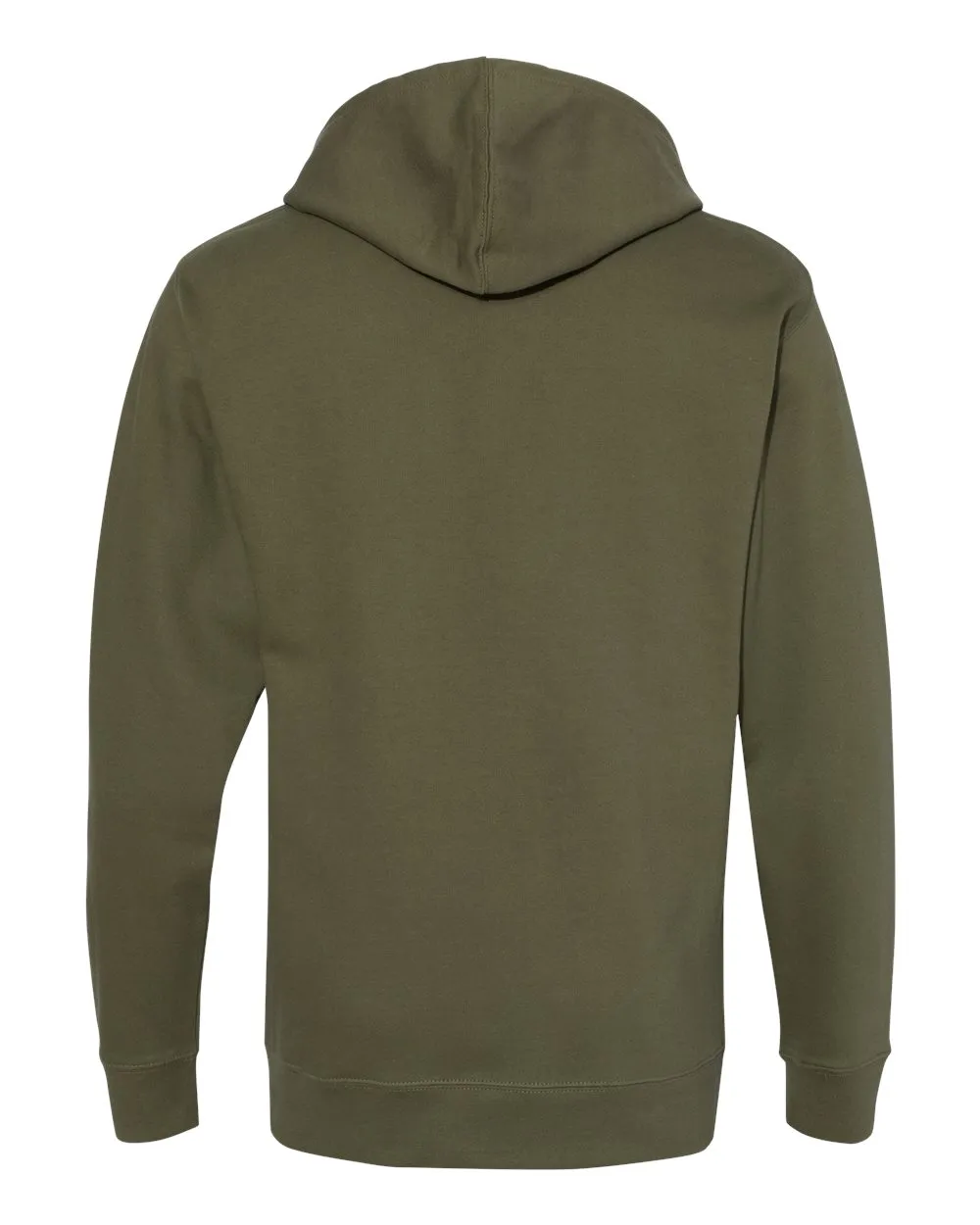 Midweight Hooded Pullover Sweatshirt