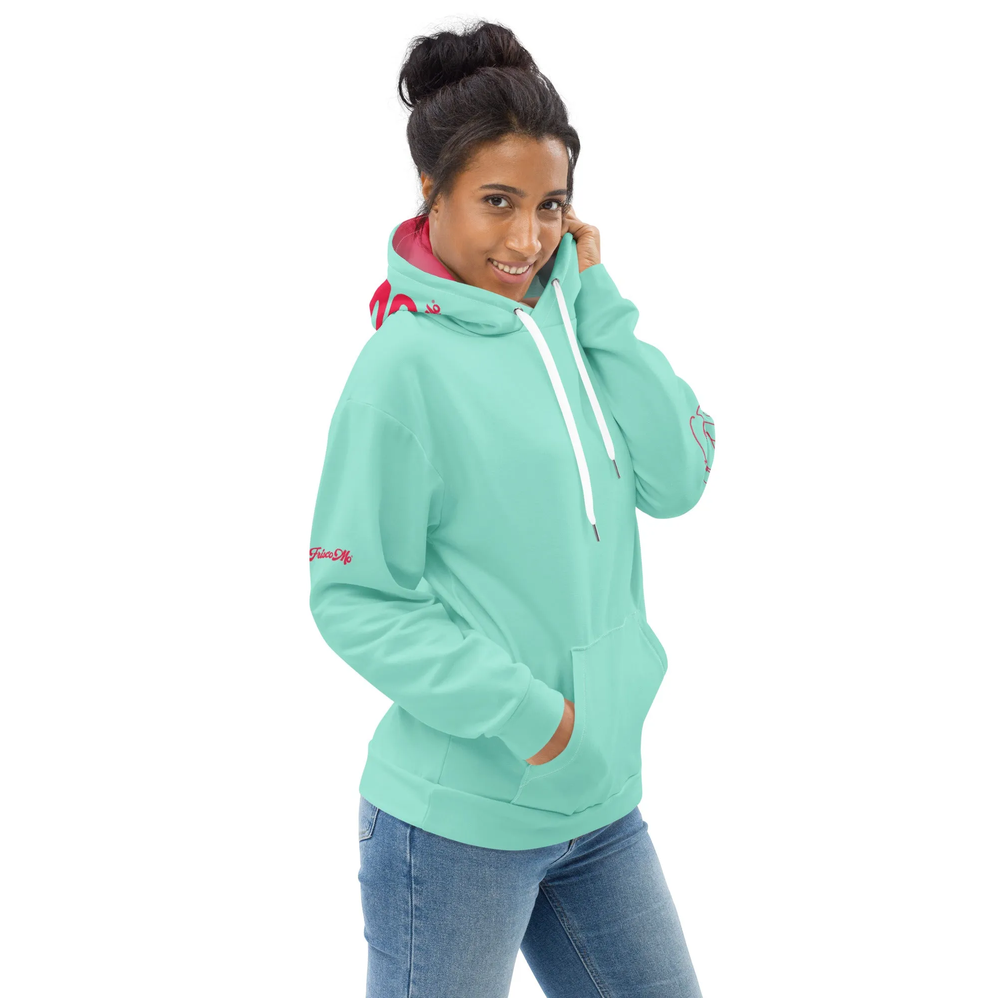 Mint Swing Away Girls Version Hoodie